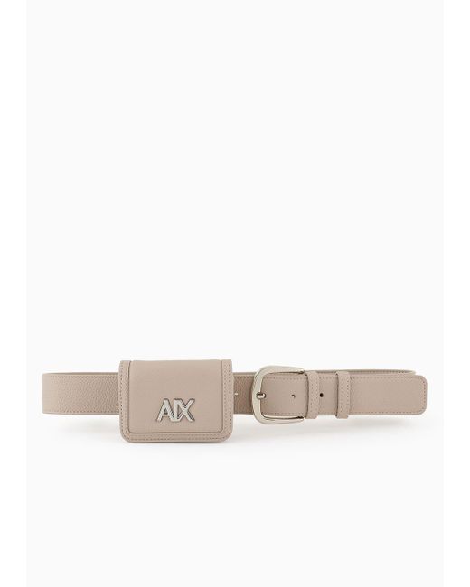 Cinturones Armani Exchange de color White