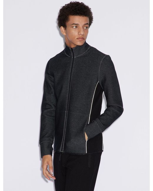 armani exchange grey sweatshirt