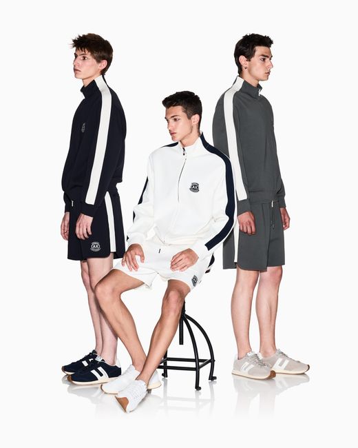 ARMANI EXCHANGE Blue Bermuda Shorts for men