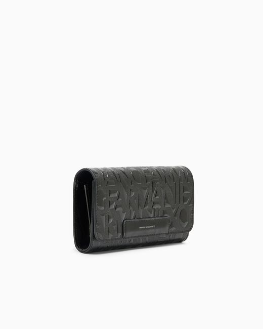 ARMANI EXCHANGE Gray Wallet On Chain