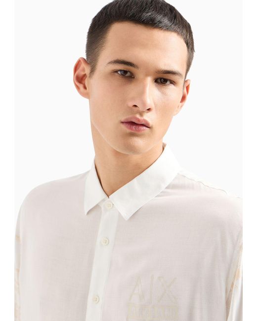 Armani Exchange Hemden Casual in White für Herren