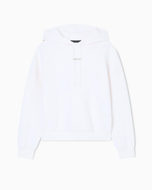 ARMANI EXCHANGE White Hoodie