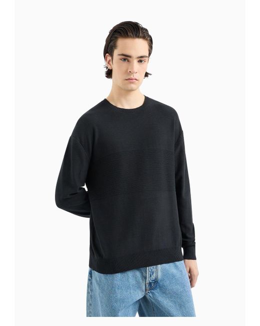 Armani Exchange Black Sweaters for men