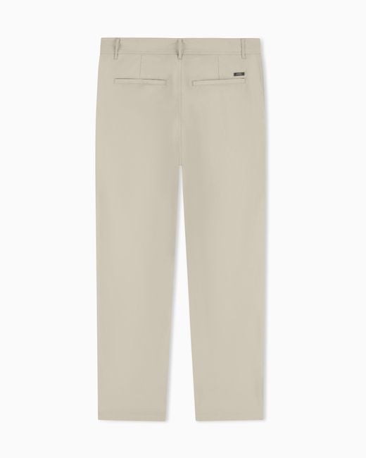 ARMANI EXCHANGE White Classic Trousers for men
