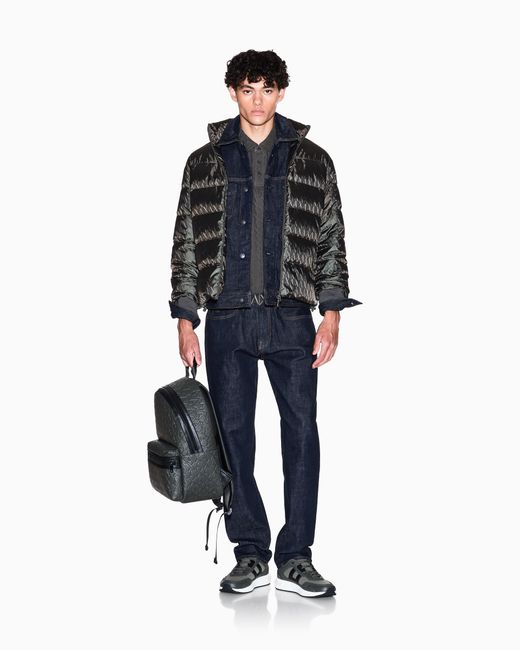 Polo De Corte Regular En Algodón Mercerizado ARMANI EXCHANGE de hombre de color Gray