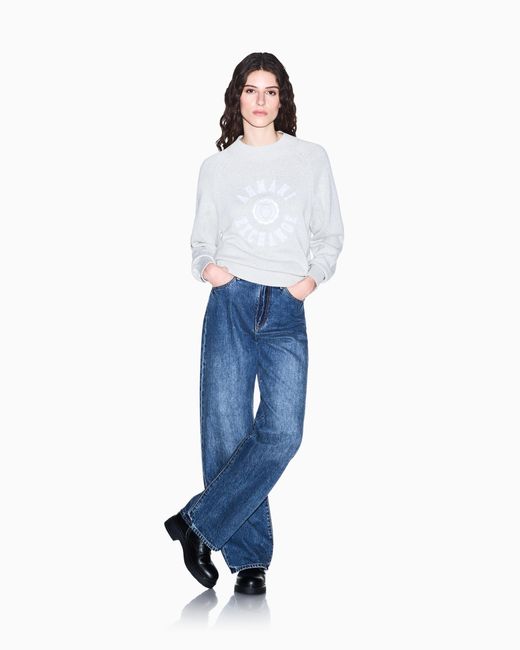 ARMANI EXCHANGE White Pullover