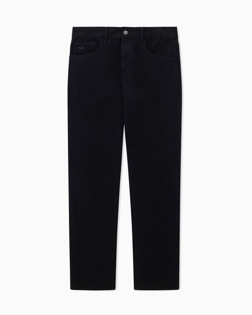 ARMANI EXCHANGE Blue Comfort Slim Straight-Leg Jeans for men