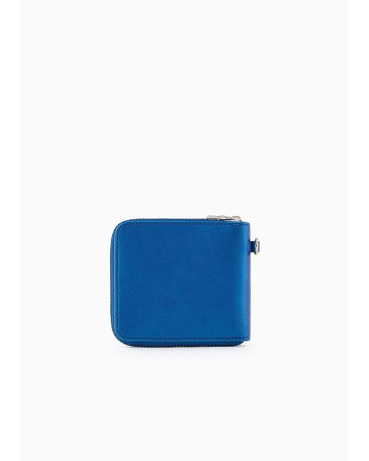 Mini Portafoglio Con Laccio di Armani Exchange in Blue da Uomo