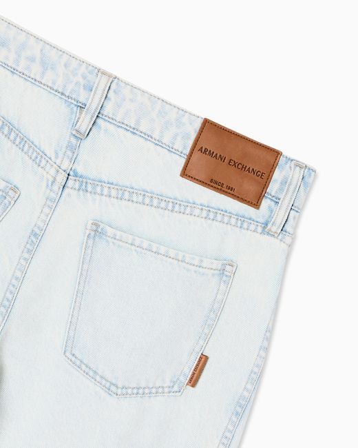 ARMANI EXCHANGE Blue Relaxed Fit Jeans