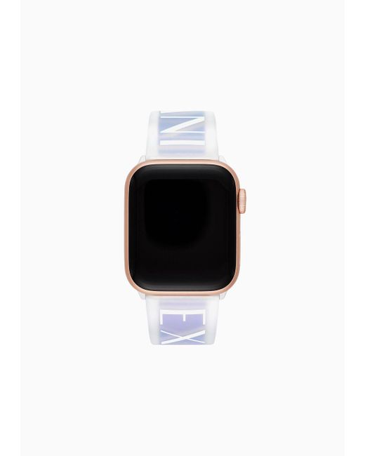 Armani Exchange Multicolor Silicone Band For Apple Watch®, 42/44