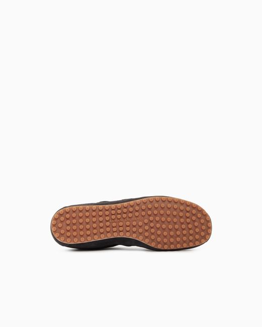 ARMANI EXCHANGE Blue Sneakers for men