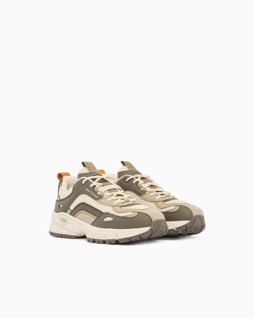 ARMANI EXCHANGE White Sneakers for men
