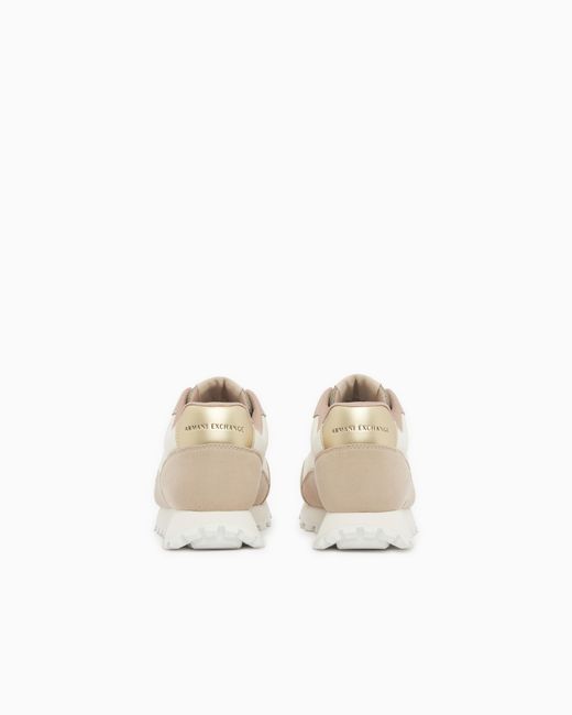 ARMANI EXCHANGE White Sneakers