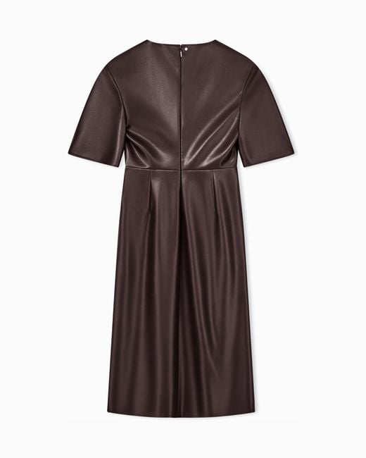 ARMANI EXCHANGE Brown Slim Fit Dress