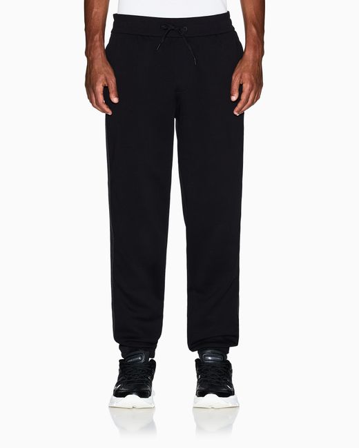 ARMANI EXCHANGE Black Striped Pants for men