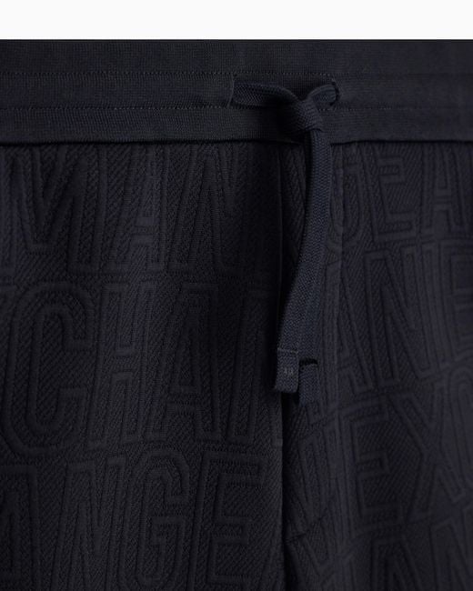 ARMANI EXCHANGE Blue Regular Fit Shorts for men