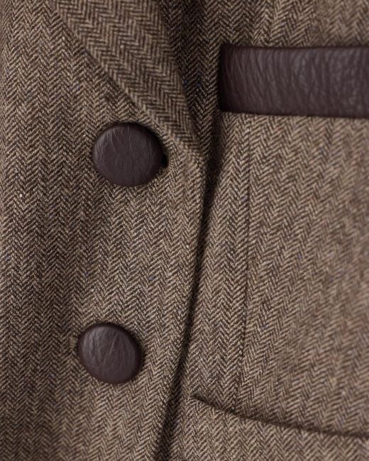 ARMANI EXCHANGE Brown Regular Fit Waistcoat