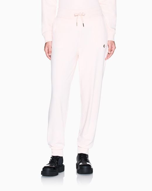 ARMANI EXCHANGE Pink Relaxed Fit Sweatpants