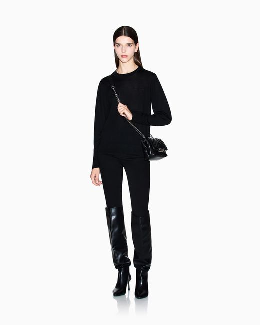 ARMANI EXCHANGE Black Jumpers
