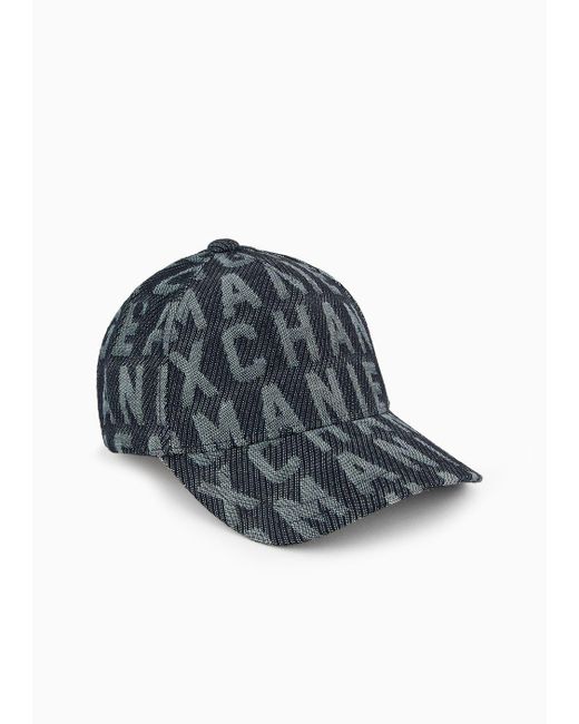 Armani Exchange Multicolor A | X Armani Exchange Limited Edition Denim Capsule Hat for men