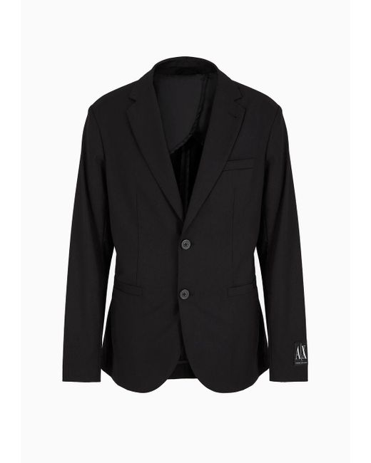 Armani Exchange Black Formal Jackets for men