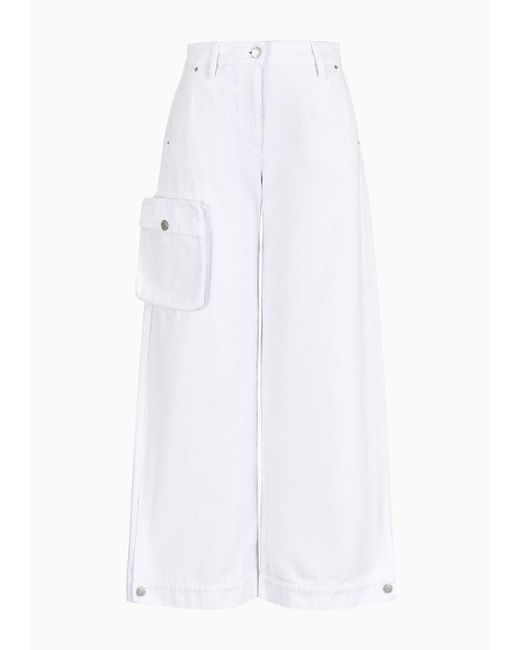 Pantalons Tendance Armani Exchange en coloris White