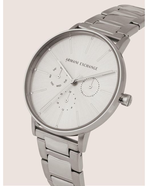 rose gold armani exchange watch