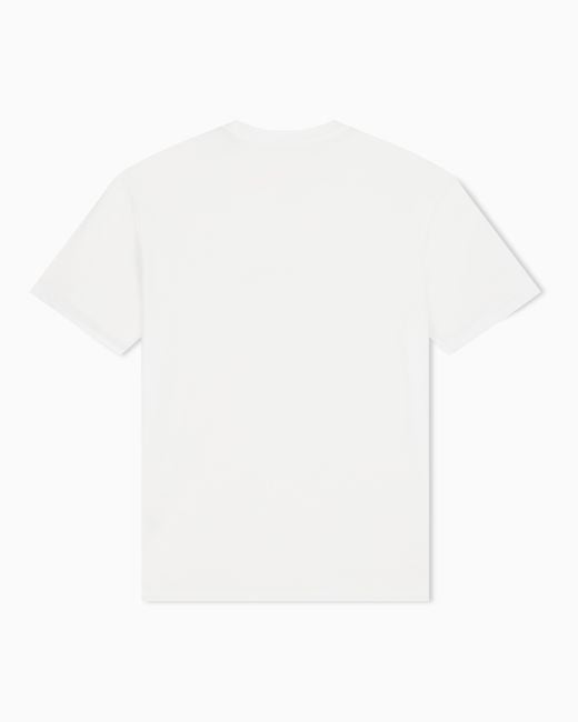 ARMANI EXCHANGE White Regular T-Shirt for men