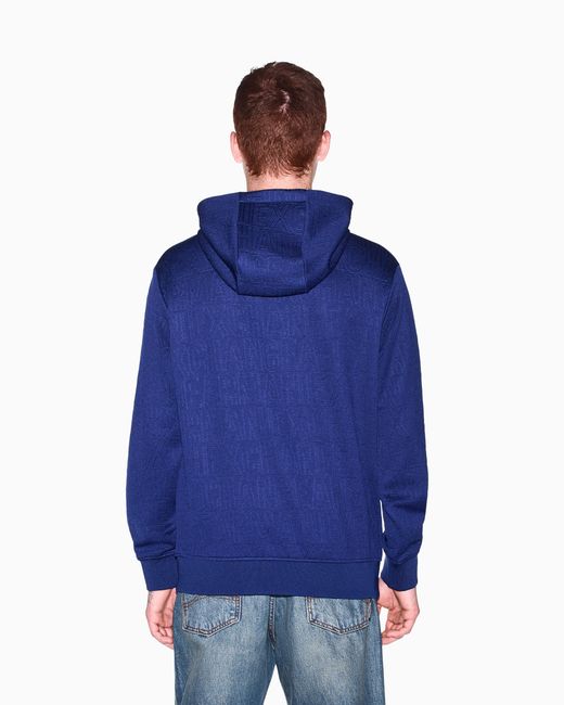 ARMANI EXCHANGE Blue Sweatshirt for men