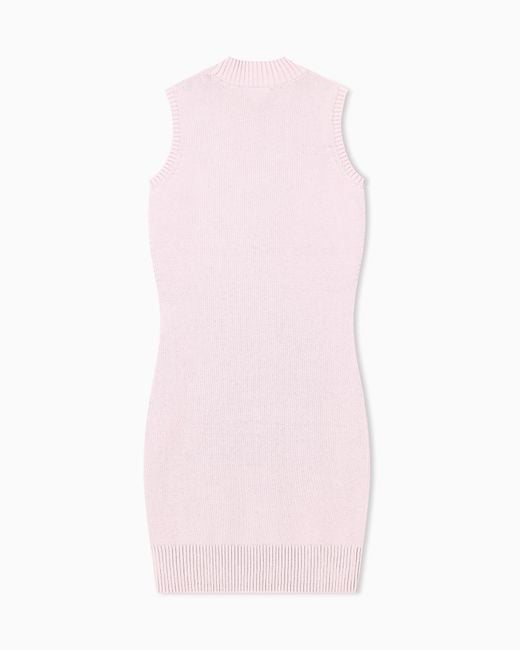 ARMANI EXCHANGE Pink Slim Fit Dress