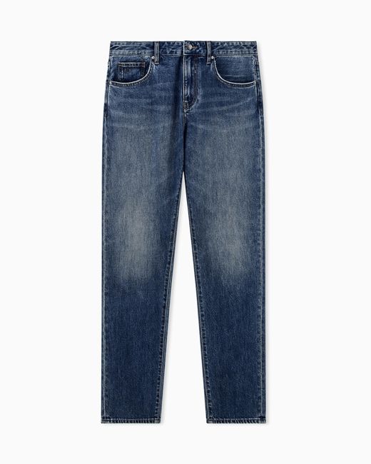 ARMANI EXCHANGE Blue Slim Fit 5-Pocket Pant for men