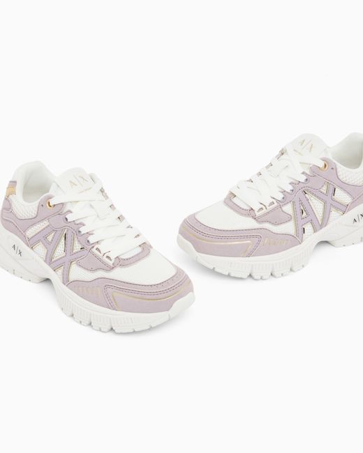 ARMANI EXCHANGE White Sneakers