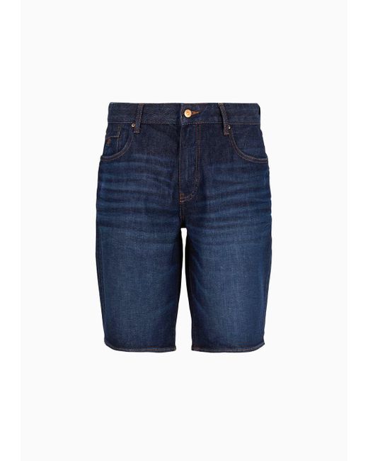 Armani Exchange Jeans-shorts in Blue für Herren
