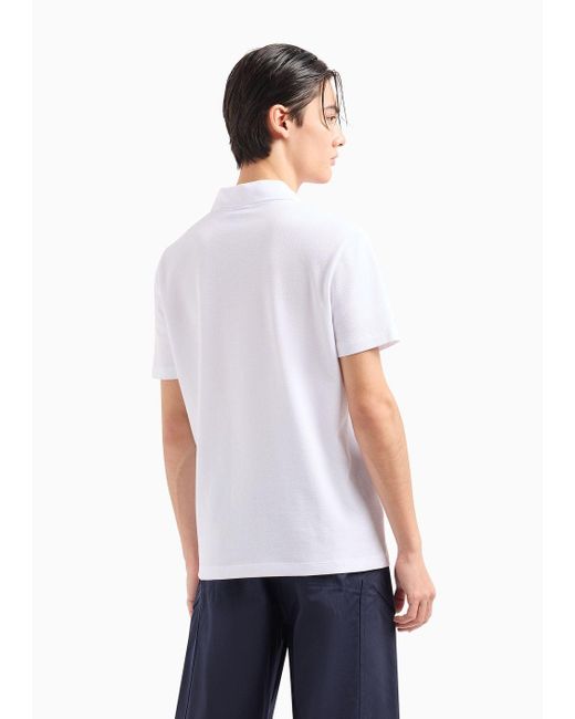 Camisas De Tipo Polo Armani Exchange de hombre de color White