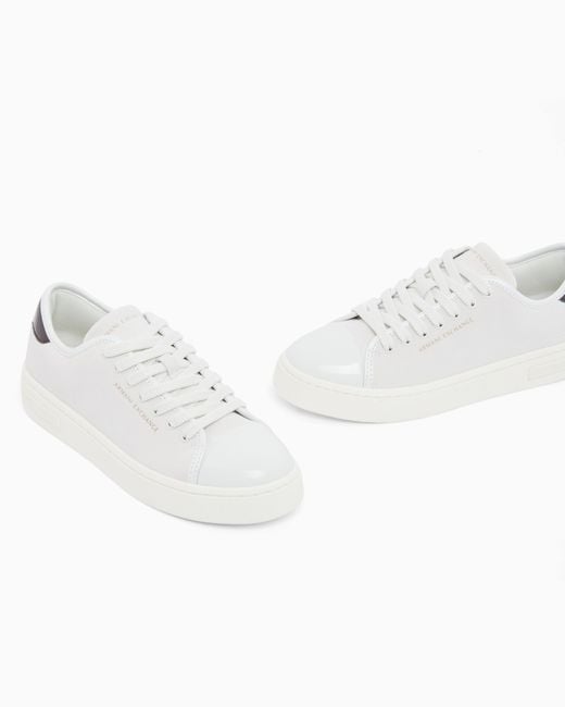 ARMANI EXCHANGE White Sneakers