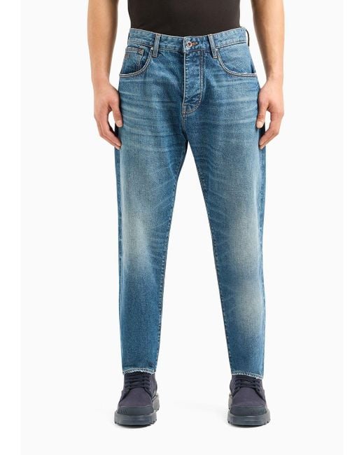 Jeans Fuselés Armani Exchange pour homme en coloris Blue