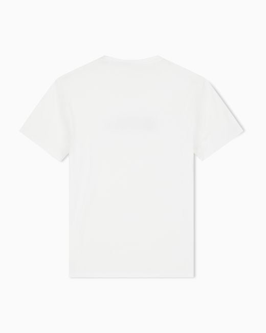 ARMANI EXCHANGE White T-Shirt Slim-Fit for men