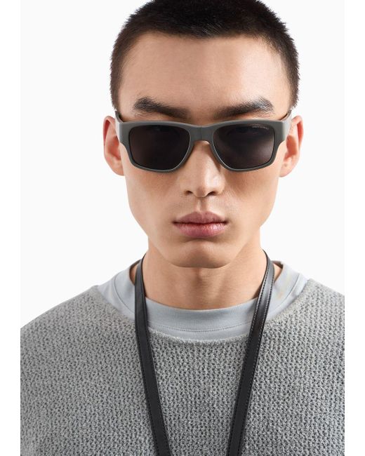 Armani Exchange White Sunglasses for men