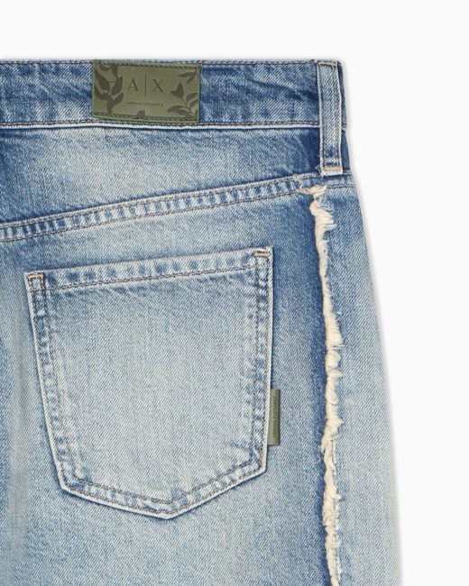 ARMANI EXCHANGE Blue Relaxed Fit Jeans