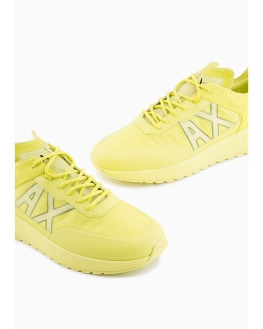 Armani Exchange Sneaker in Yellow für Herren