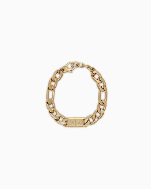 ARMANI EXCHANGE Metallic Bracelets for men