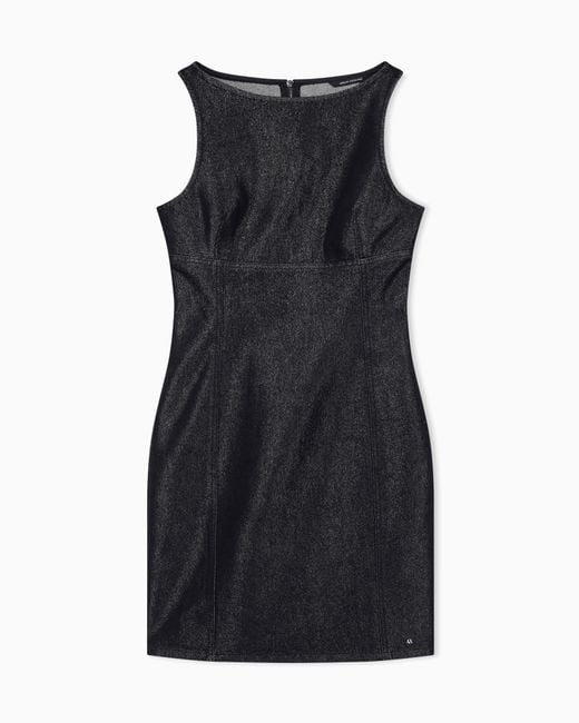 ARMANI EXCHANGE Black Slim Fit Dress