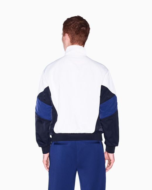 ARMANI EXCHANGE Blue Blouson Jacket for men