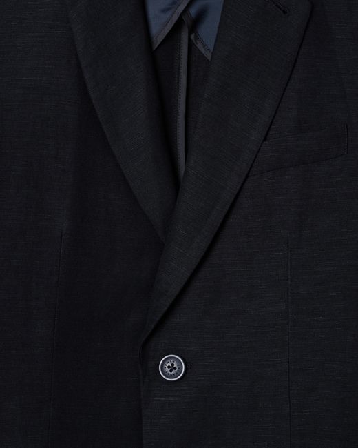 ARMANI EXCHANGE Blue Two-Button Jacket for men