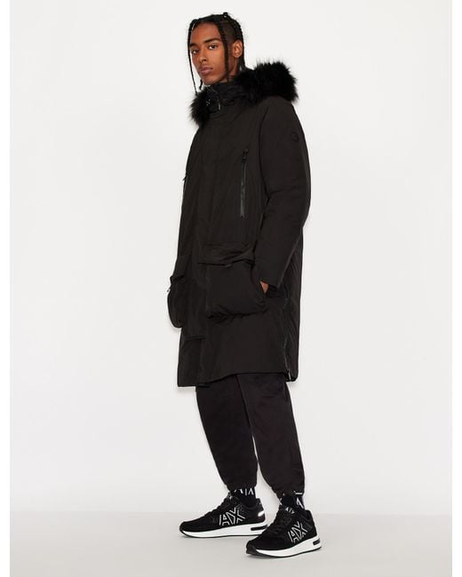 Armani Exchange Synthetic Parka in 