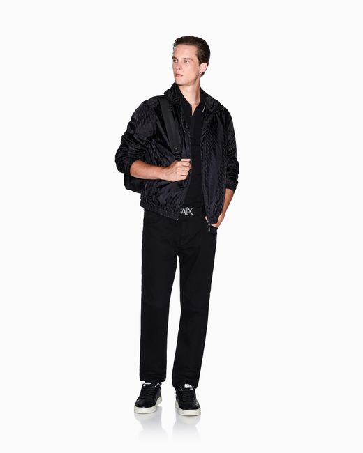 ARMANI EXCHANGE Blue Comfort Slim Straight-Leg Jeans for men