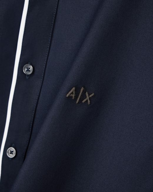 ARMANI EXCHANGE Blue Shirt Slim Fit for men