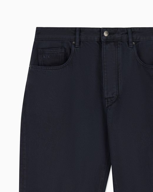 ARMANI EXCHANGE Blue Loose Fit Jeans for men