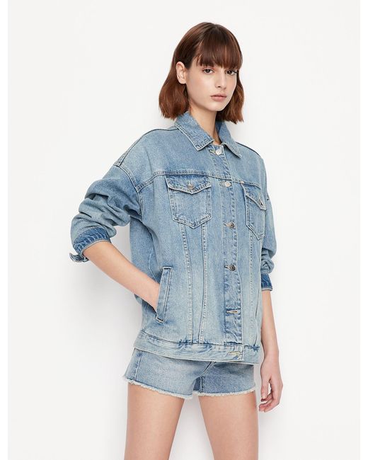 armani exchange denim jacket