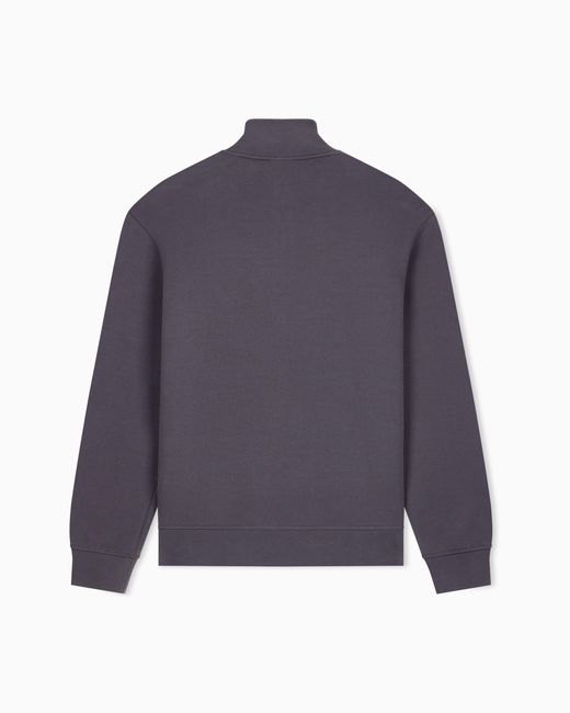ARMANI EXCHANGE Purple Sweatshirt for men